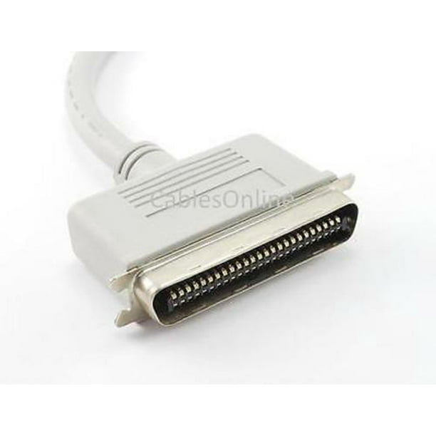 3ft DB25 Male to Centronix 50 Male    external SCSI cable